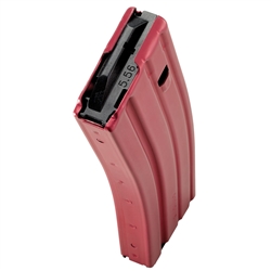 C-Products DuraMag Speed 223/5.56 AR-15 30rd Aluminum Magazine - RED