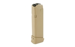 Glock 19X 9MM 19RD Coyote Magazine