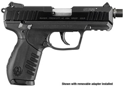 Ruger SR22 Pistol 22 LR 3.5" BL THREADED BARREL