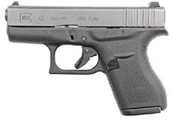 Glock 42 380ACP 3.25" 6rd