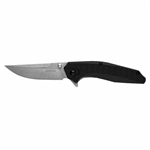 Kershaw Kingbolt  1348 Liner Lock With Flipper - Blackwash