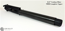 Kaw Valley Precision AR-15 8.5" 9MM Complete Upper w/Carbon Fiber Handguard