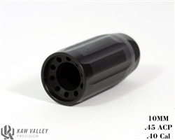 Kaw Valley Precision Linear Comp for 40S&W/45ACP/10MM Carbines and Pistols-.578x28 Thread