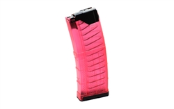 Lancer .223/5.56 AR-15 Advanced Warfighter Magazines - Translucent Pink - 30 Round