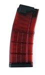 Lancer .223/5.56 AR-15 Advanced Warfighter Magazines - RED - 30 Round