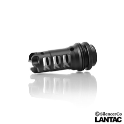 LANTAC Dragon Muzzle Brake with SilencerCo ASR Mount 5.56/223 - 1/2x28 Thread