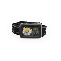 LUX PRO 374 Lumen Compact Waterproof Multi-Color Headlamp