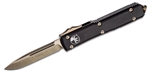 Microtech Ultratech S/E OTF Auto Knife Black / Bronzed - 3.35" Blade