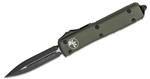 Microtech Ultratech D/E OTF Auto Knife OD Green / Black - 3.35" Blade