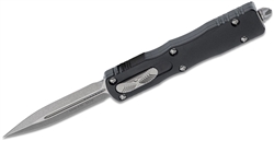 Microtech Dirac D/E OTF Auto Knife Black / Stonewash - 2.92" Blade