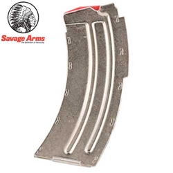 SAVAGE 90008 MAGAZINE FOR MODEL MK-II RIMFIRE 22 LR, 10 ROUND, STAINLESS - Blemished
