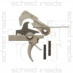 Schmid Inside AR15/AR10 Match Single Stage Trigger Group - Nickel PTFE