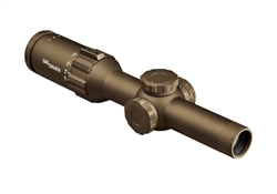 Sig Sauer TANGO6T 1-6x24mm Second Focal Plain Rifle Scope -  Hellfire Illuminated Reticle - FDE