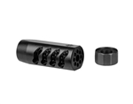 Seekins Precision ATC 1/2x28 Muzzle Brake-BLACK