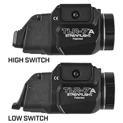 STREAMLIGHT TLR-7A 500 Lumen Rail Mounted Tactical Light w/ Rear Switch Options - Blemished