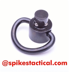 Spike's Tactical AR-15 Push Button Quick Detach Small D-Loop Sling Swivel