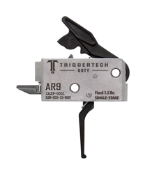 TriggerTech AR-9 Single Stage 3.5lb Duty Trigger - Flat