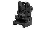 UTG ACCU-SYNC Spring-loaded AR15 Flip-up Rear Sight - Black