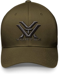 Vortex Core Logo Flexfit Cap - L/XL - Olive Drab