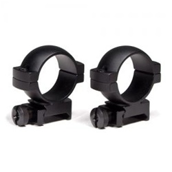 Vortex 1-Inch Riflescope MED Rings: Picatinny/Weaver Mount, Set of 2