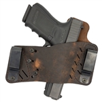 VersaCarry Protector S3 IWB / OWB Holster - Distressed Brown - Right Hand