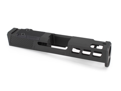Zaffiri Precision ZPS.P Ported Slide for Glock 43 - RMSc Cut - Armor Black