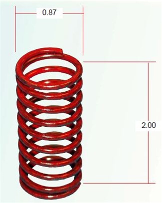 0C4390 Generac Valve Spring