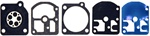 R13488  Carburetor Gasket & Diaphragm Kit Replaces Zama GND-7