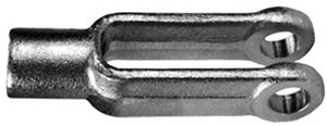 9143- 3/8"-24 ADJUSTABLE YOKE END