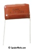 Capacitor Mylar: 4.7uF, 100V