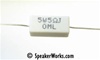 Resistor 5 ohm, 5W wire-wound