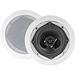 Pyle PD-IC61RD 6.5" 200-Watt 2-Way In-Ceiling Speakers /pr