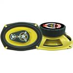 Pyle PLG69.3 6" X 9" Gear X Series 3-Way Speakers - 360W Max /pr