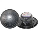 Pyle PLMR61B Hydra Series 120-Watt 6.5" 2-Way Marine Speakers-Black 