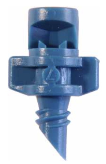 SPJ Winged 90 deg Blue (0.04" Orifice)