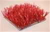 Crimson Red Artificial Turf