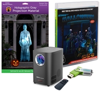 Atmosfx Halloween Hollusion Digital Decoration Kit