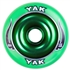 100mm x 88a YAK SCAT Polyurethane Metalcore scooter wheel, 2 wheels with precision bearings, 8 color choices