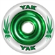 100mm x 88a YAK High Roller Polyurethane Metalcore Scooter Wheel, 2 wheels with precision bearings