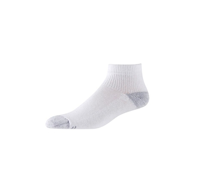 Champion White Big and Tall Ankle Socks 6-pack - CH601B