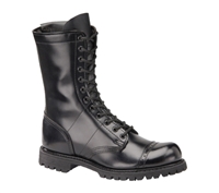 Corcoran Leather Side Zipper Combat Boots - 985