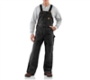 Carhartt Sandstone Duck Bib Overall Quilted Lined  - R27