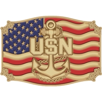 EEI US Navy Belt Buckle - B0120