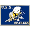 EEI US Navy Seabees  Belt Buckle - B0123