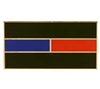 USA Blue-Red Line Honor Flag-Pin - P06887