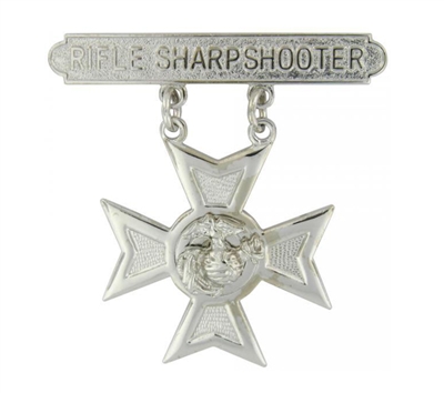 EEI Marine Corps Rifle Sharpshooter Qualification Bar - P16368