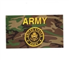 Fox Outdoor Woodland Camouflage Army Flag - 84-028