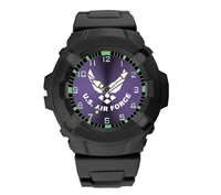 Frontier U.S. Air Force Black Analog Watch - 24D