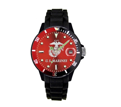 Frontier U.S. Marines Red with Black Analog Watch - 51QR