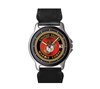 Frontier US Marines Leather Strap Watch - 7E